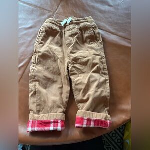 2T Hannah Anderson flannel lined pants